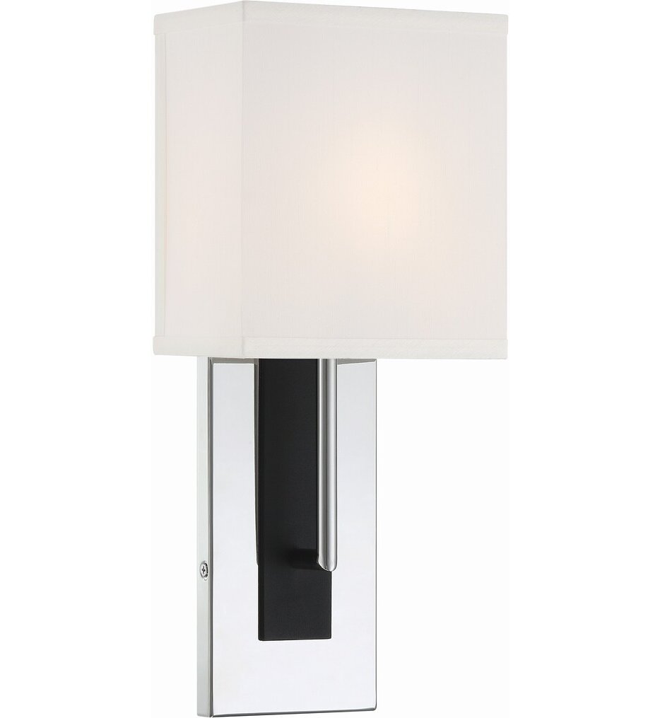 Crystorama - Brent 15" Wall Sconce