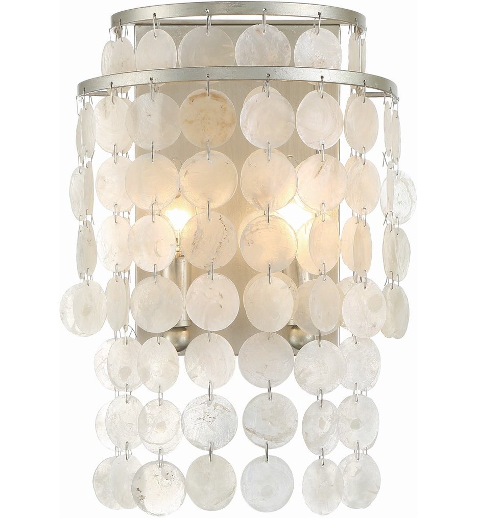 Crystorama - Brielle 14" Wall Sconce