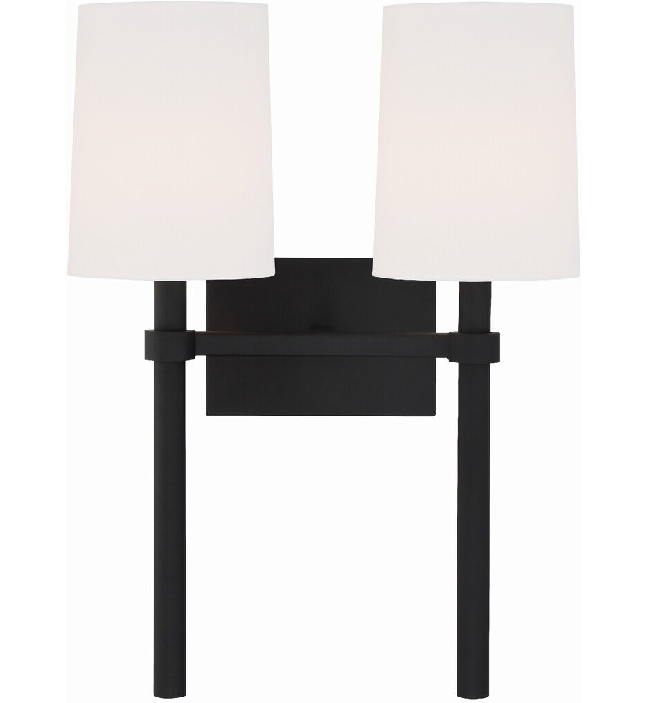 Crystorama - Bromley 18.25" Wall Sconce