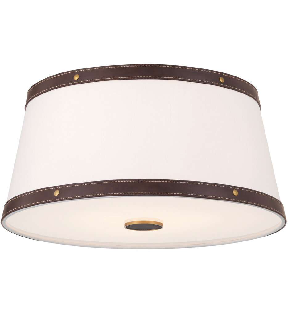 Crystorama - Callahan 17-Inch Flush Mount