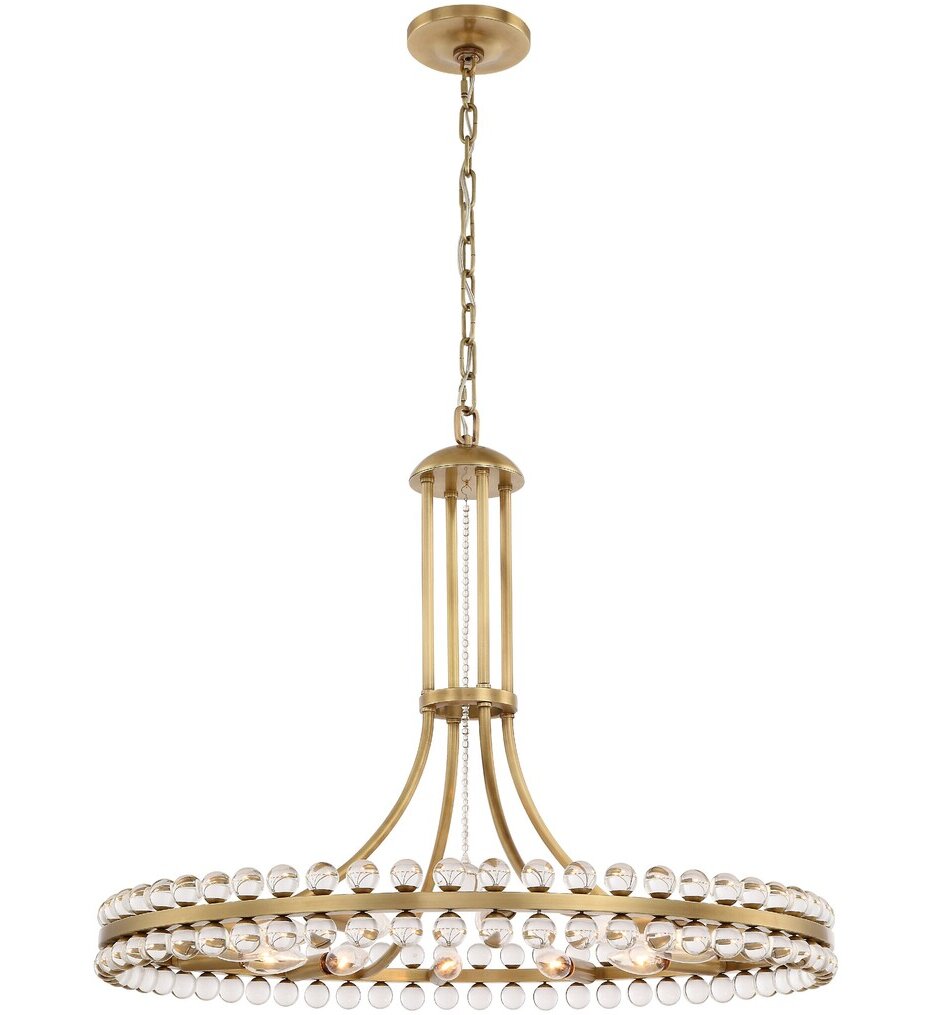 Crystorama - Clover 28.75" Chandelier