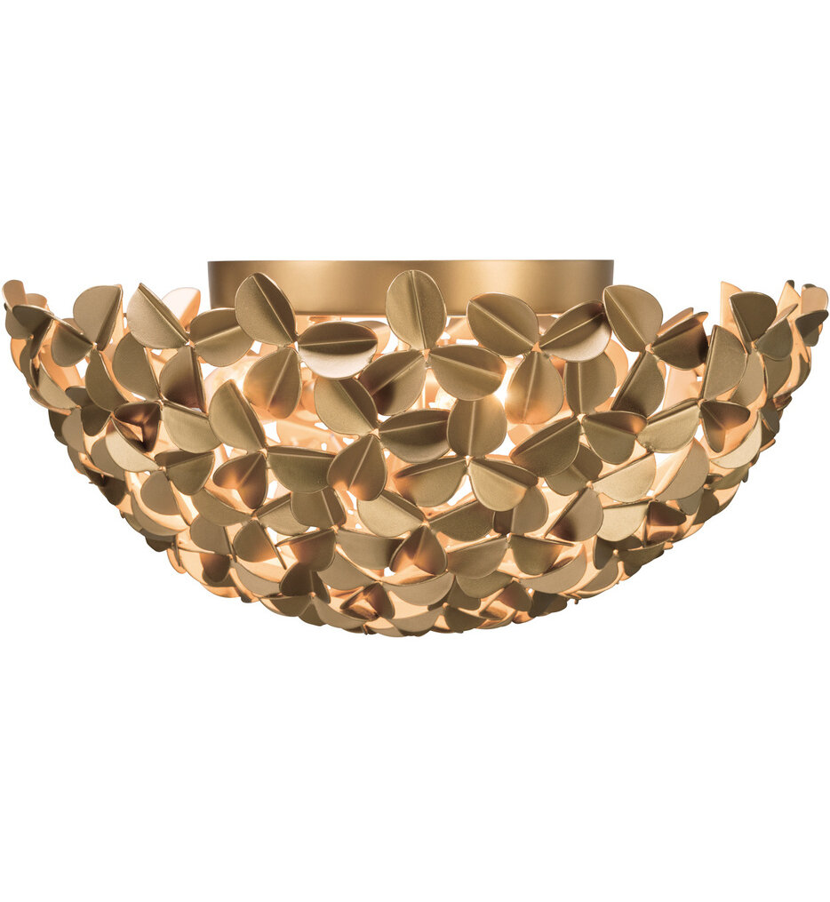 Crystorama - COR-7100-SG - Cora 16-Inch Flush Mount