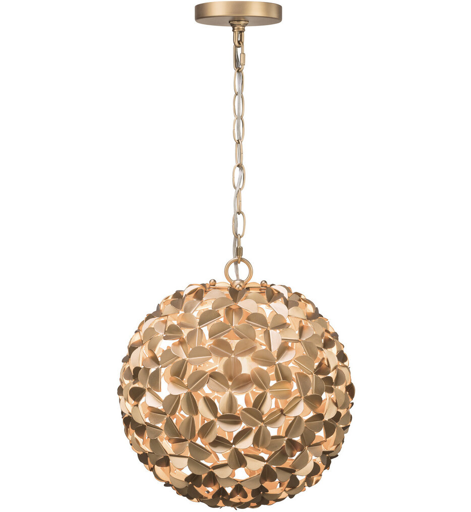 Crystorama - COR-7105-SG - Cora 13-Inch Chandelier