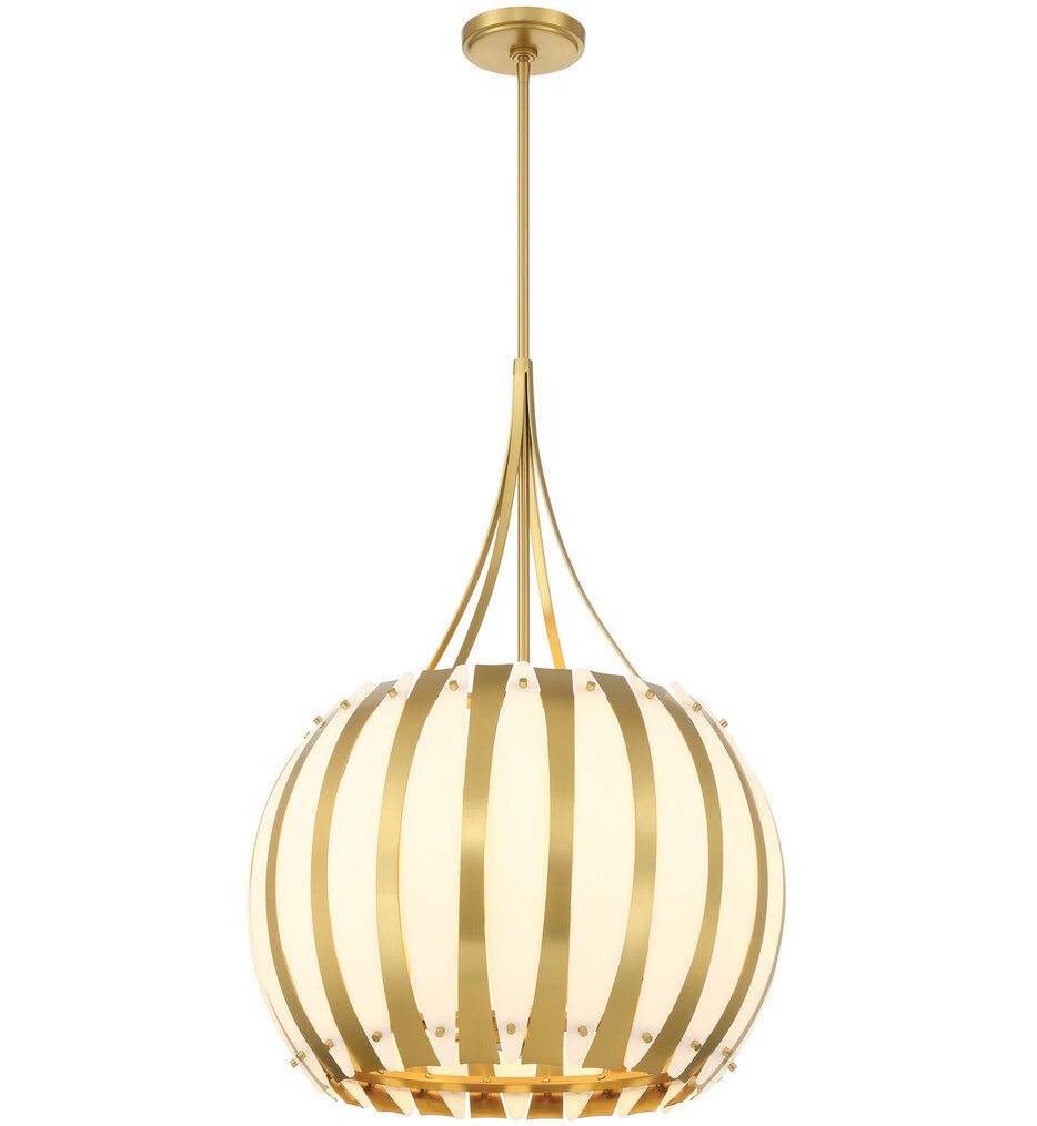 Crystorama - DRA-8003-LG - Daria 20.5-Inch Chandelier