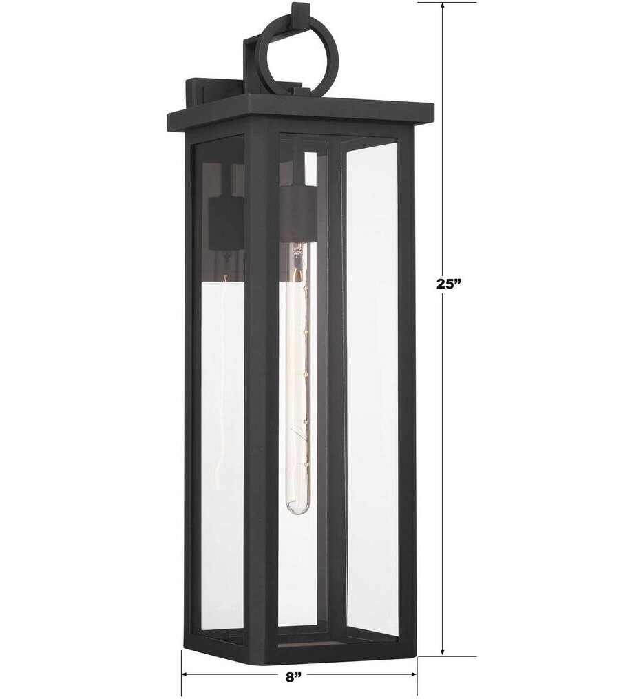 Boadie 25" Outdoor Wall Sconce