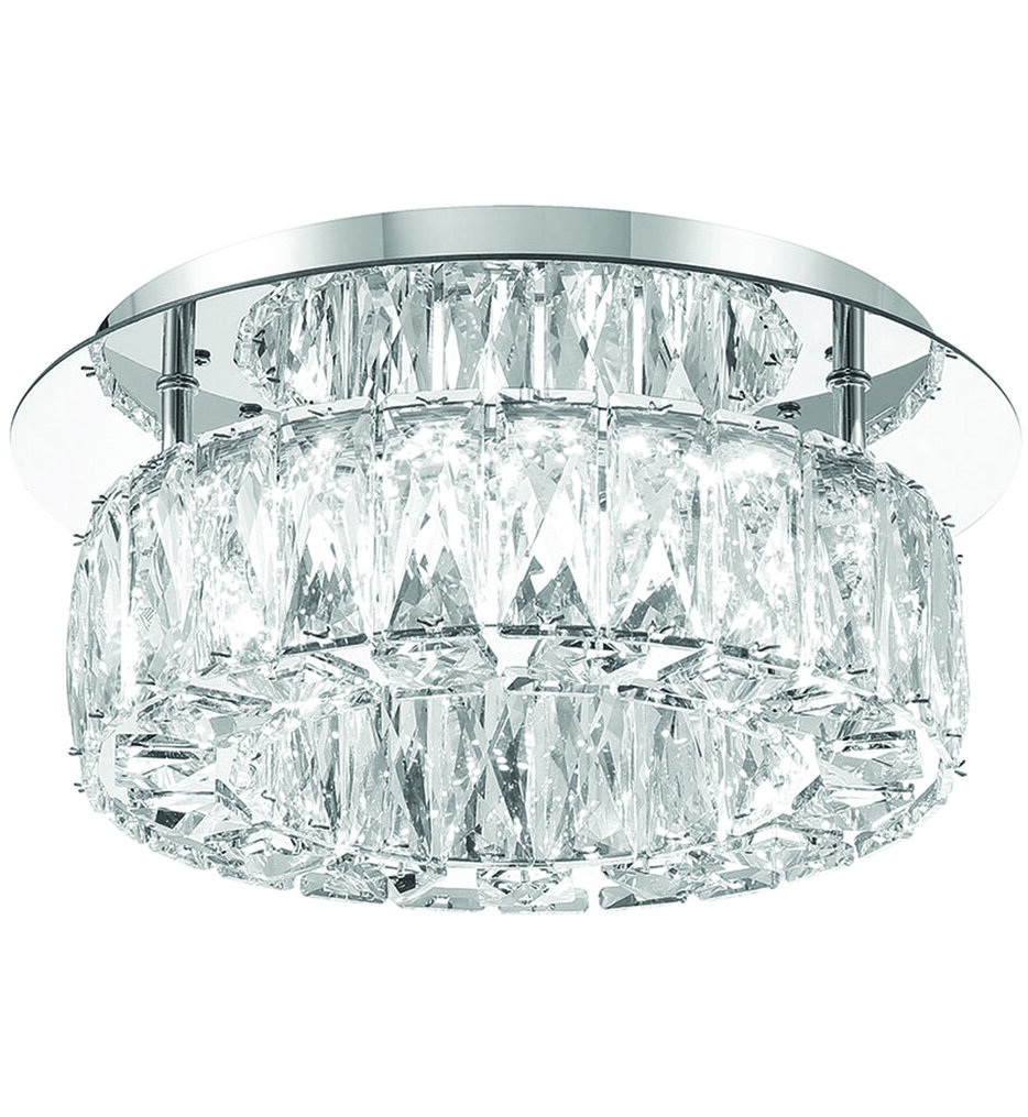 Crystorama - ED3551201CH - Kinsley 12" Flush Mount