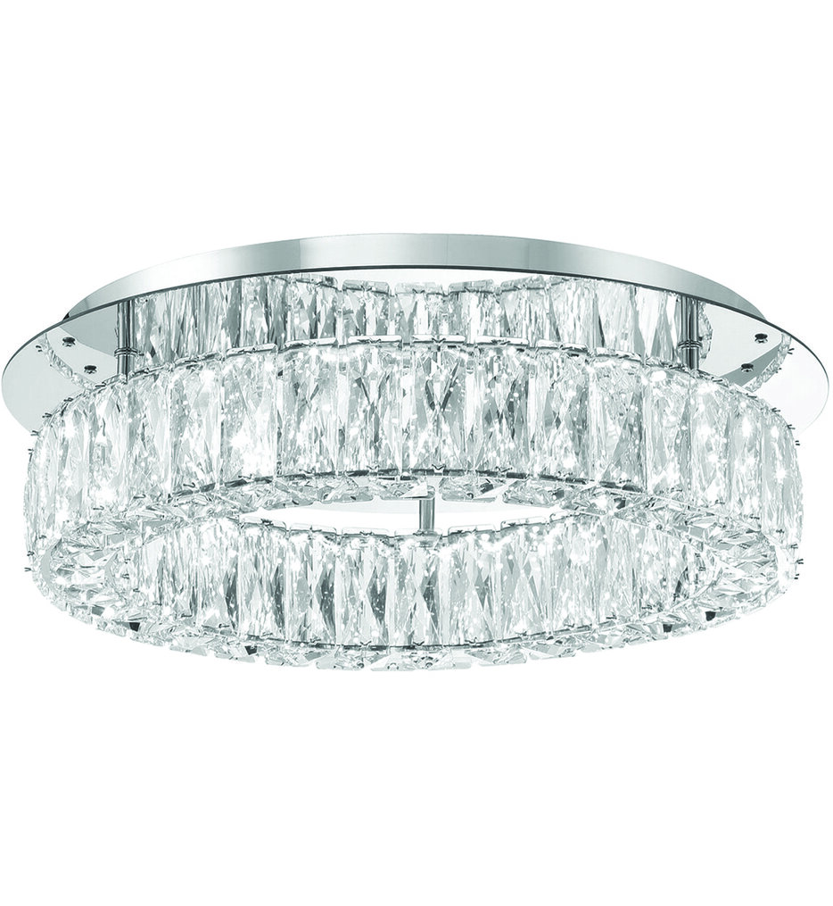 Crystorama - ED3551801CH - Kinsley 18" Flush Mount