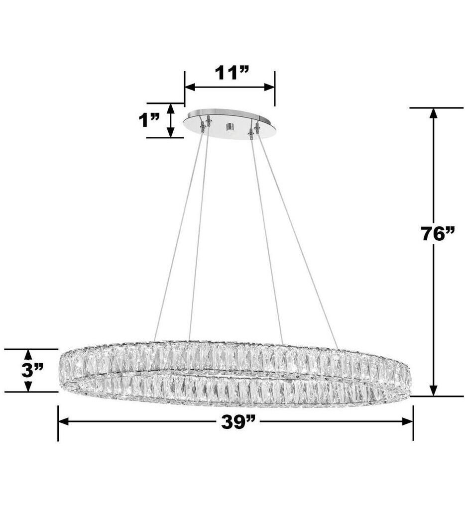 Kinsley 39" Chandelier