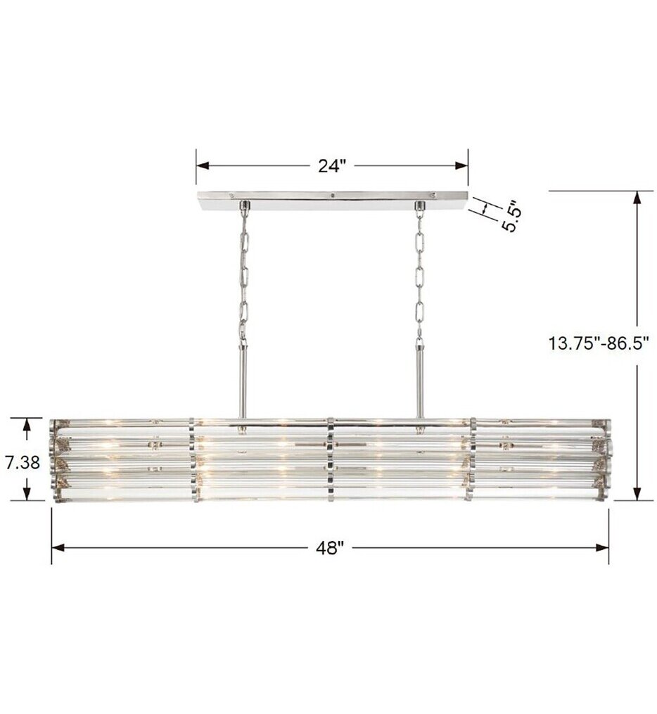 Elliot 48" Chandelier