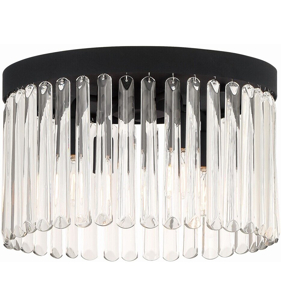 Crystorama - Emory 15" Flush Mount