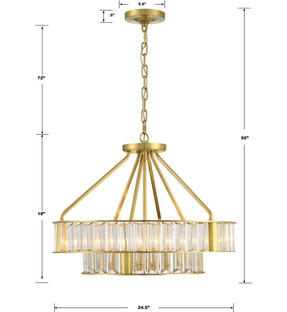 Farris 24.5" Chandelier