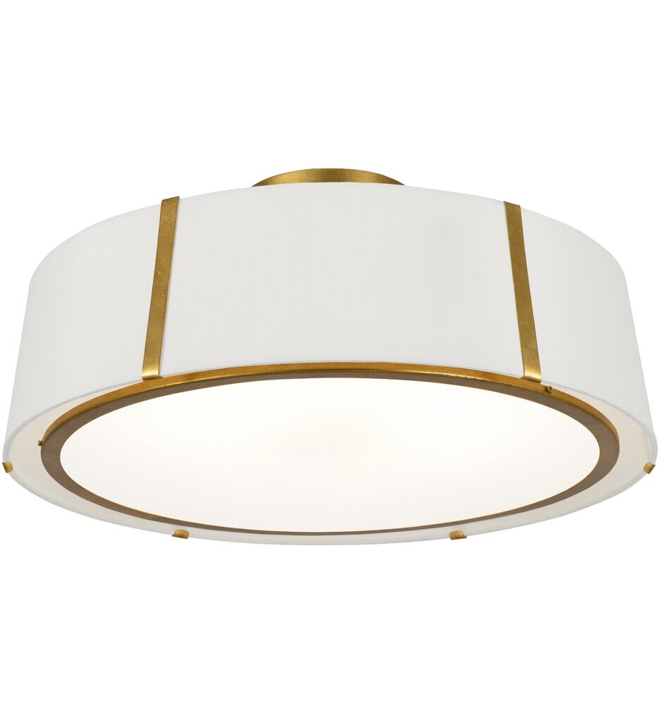 Crystorama - Fulton 24" Semi Flush