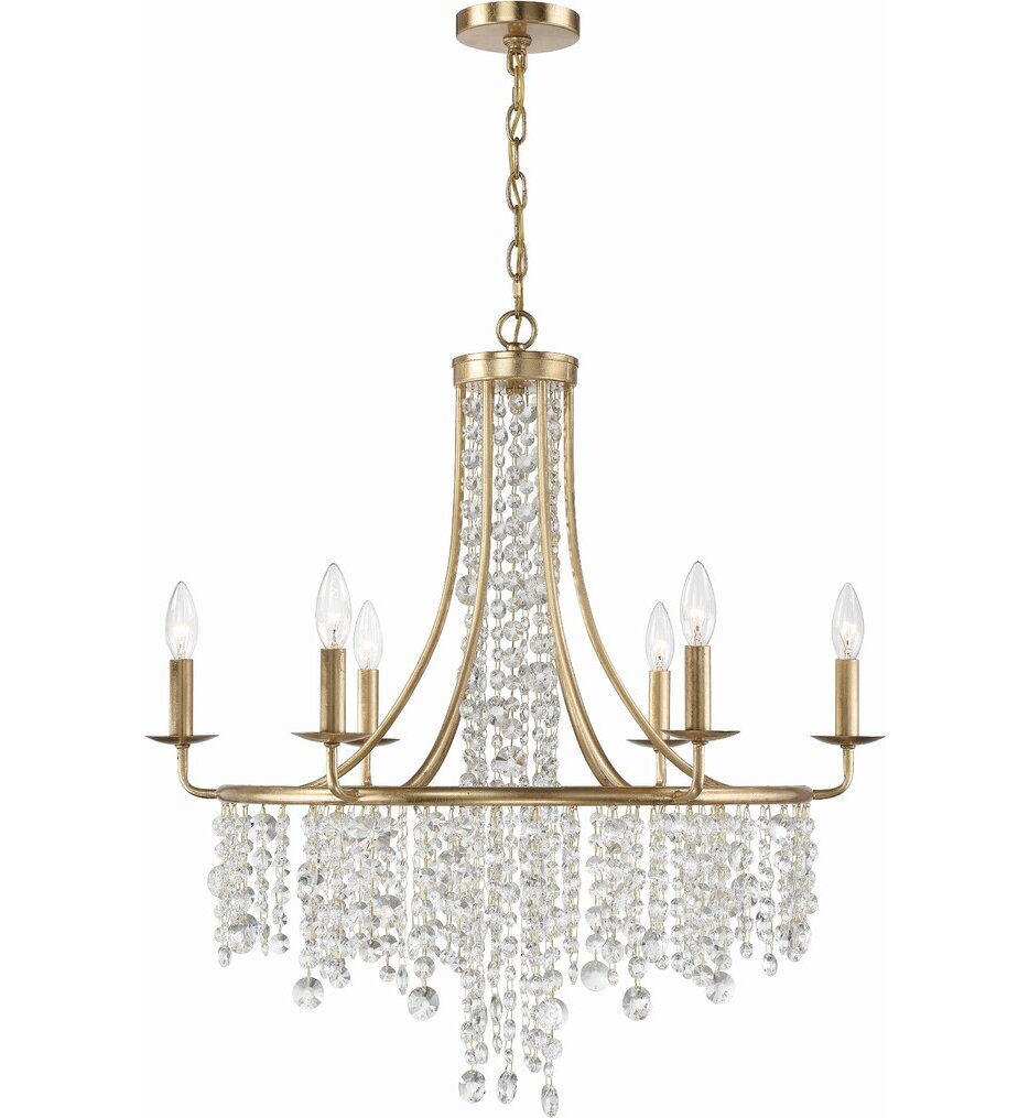 Crystorama - Gabrielle 28" Chandelier