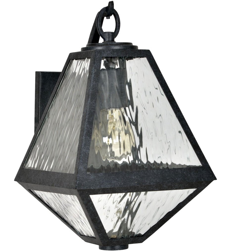 Crystorama - Glacier 12.75" Outdoor Wall Sconce