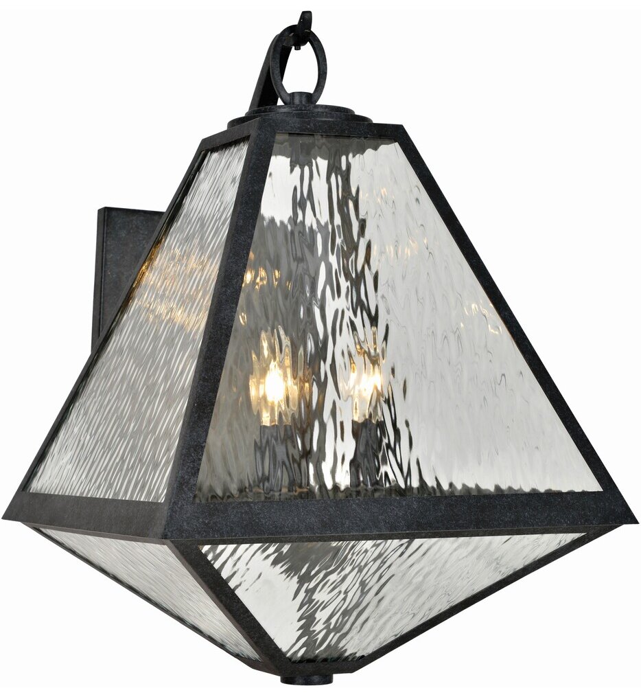 Crystorama - Glacier 21" Outdoor Wall Sconce