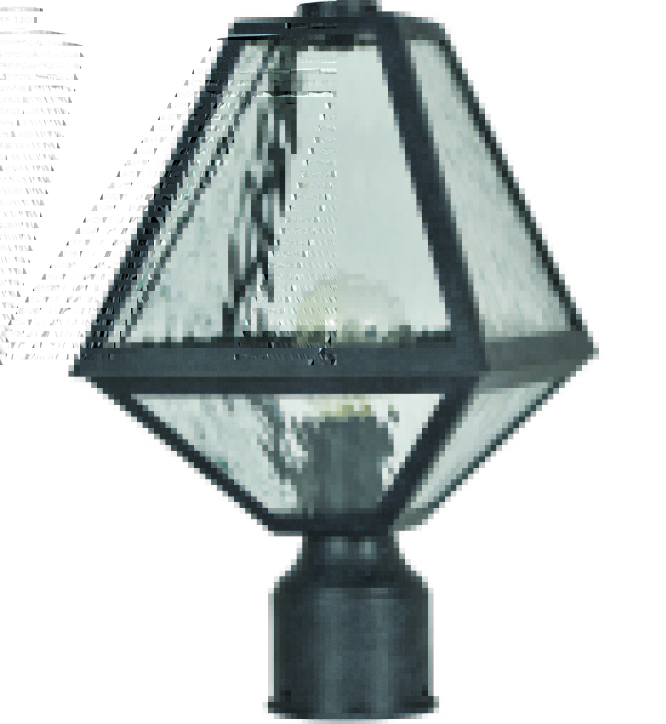 Crystorama - Glacier 8" Outdoor Post Light