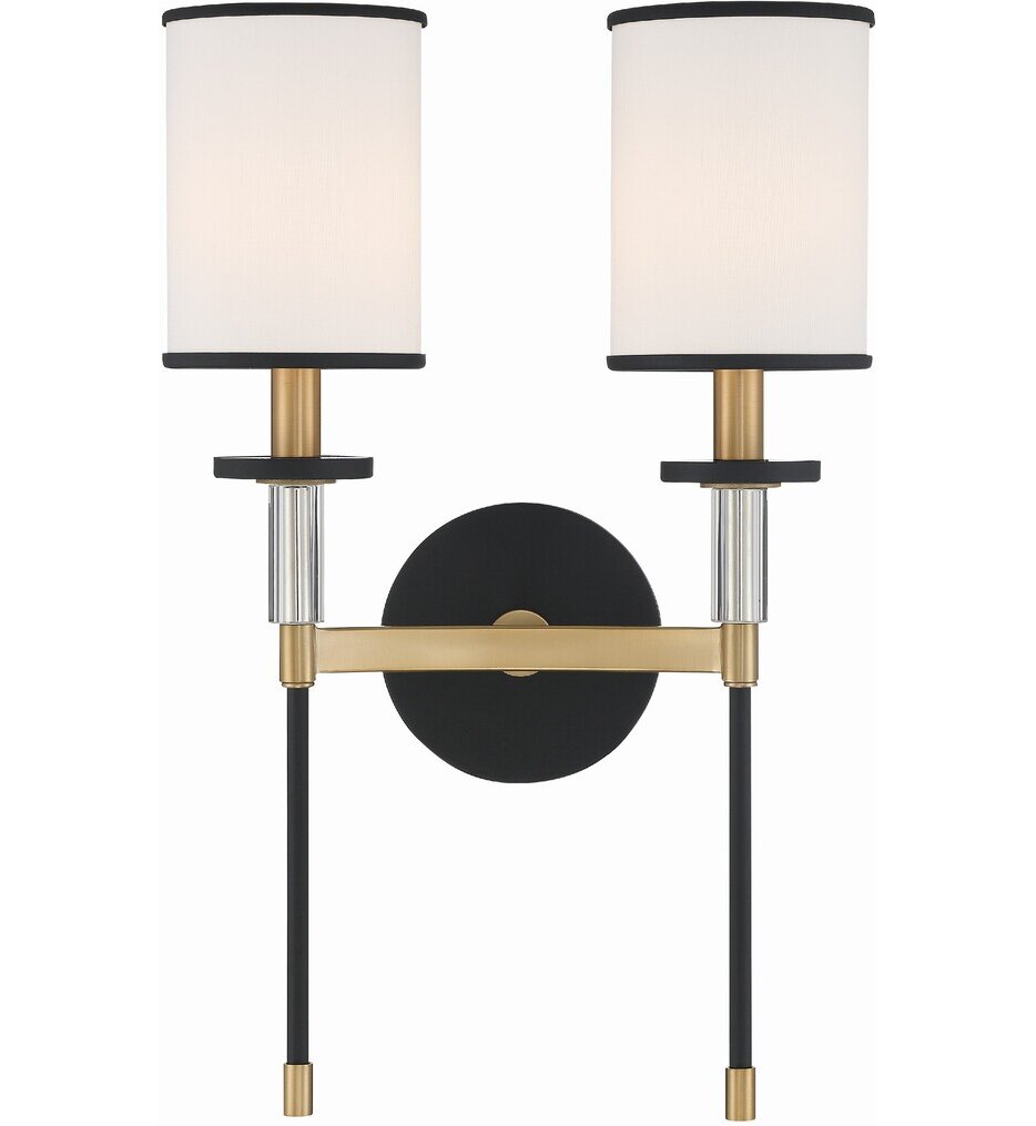 Crystorama - Hatfield 18.5" Wall Sconce