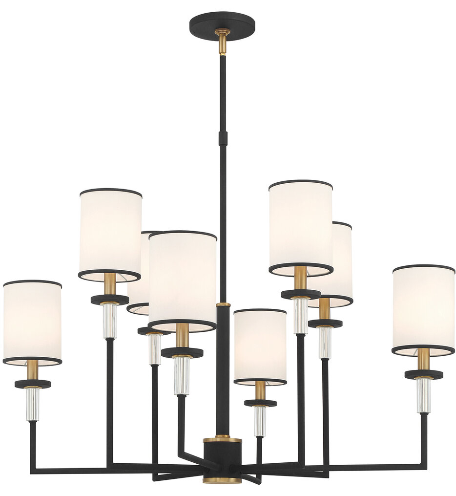 Crystorama - Hatfield 33.25" Chandelier