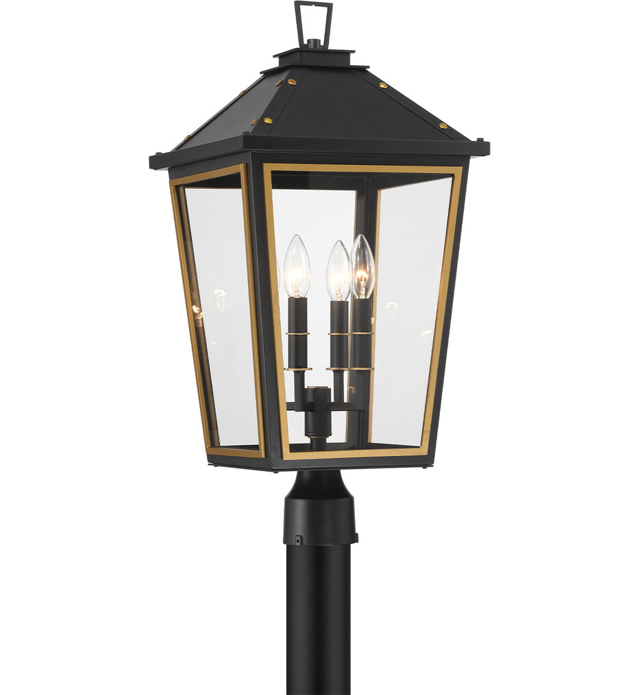 Crystorama - HAW-609-MK-TG - Hawkins 25" Outdoor Post Light
