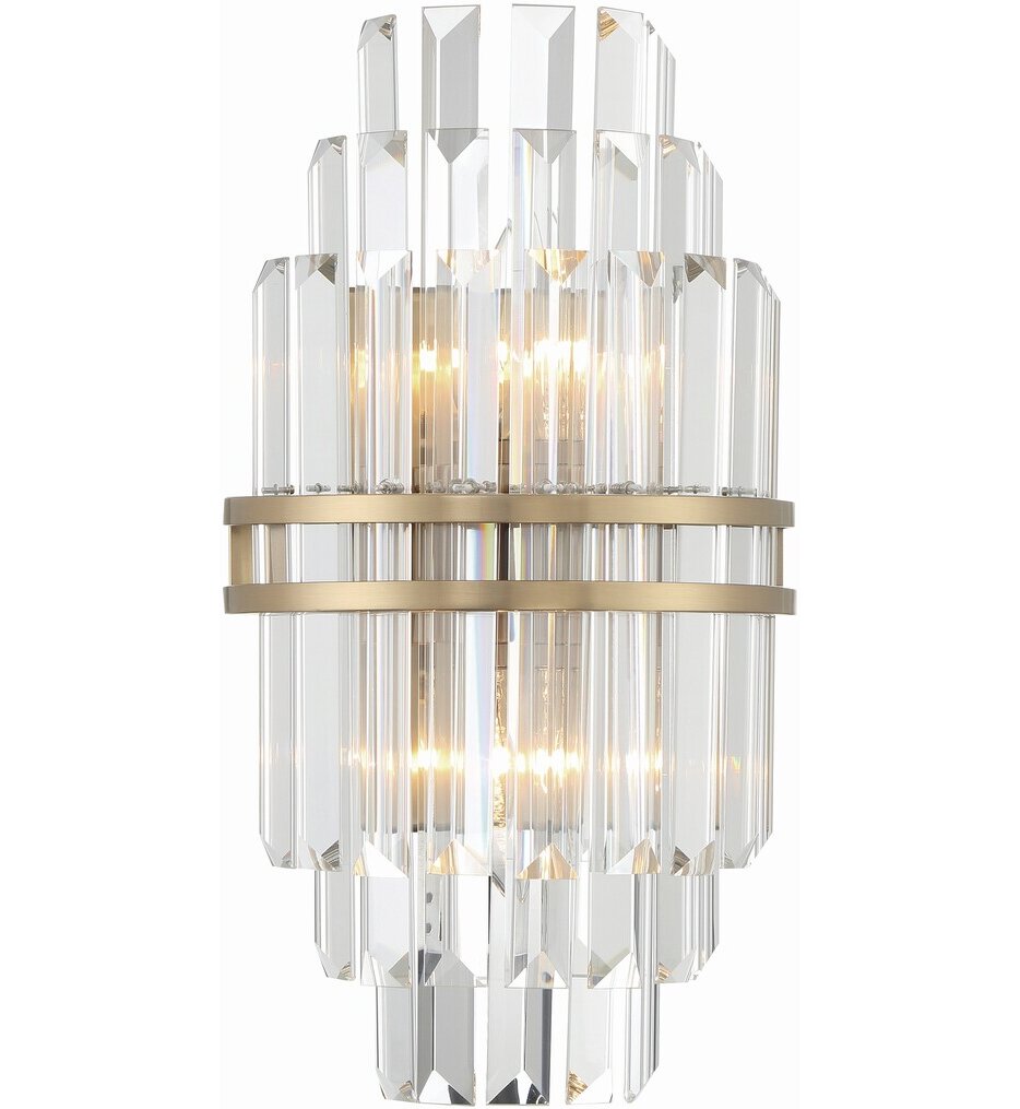 Crystorama - Hayes 14.25" Wall Sconce