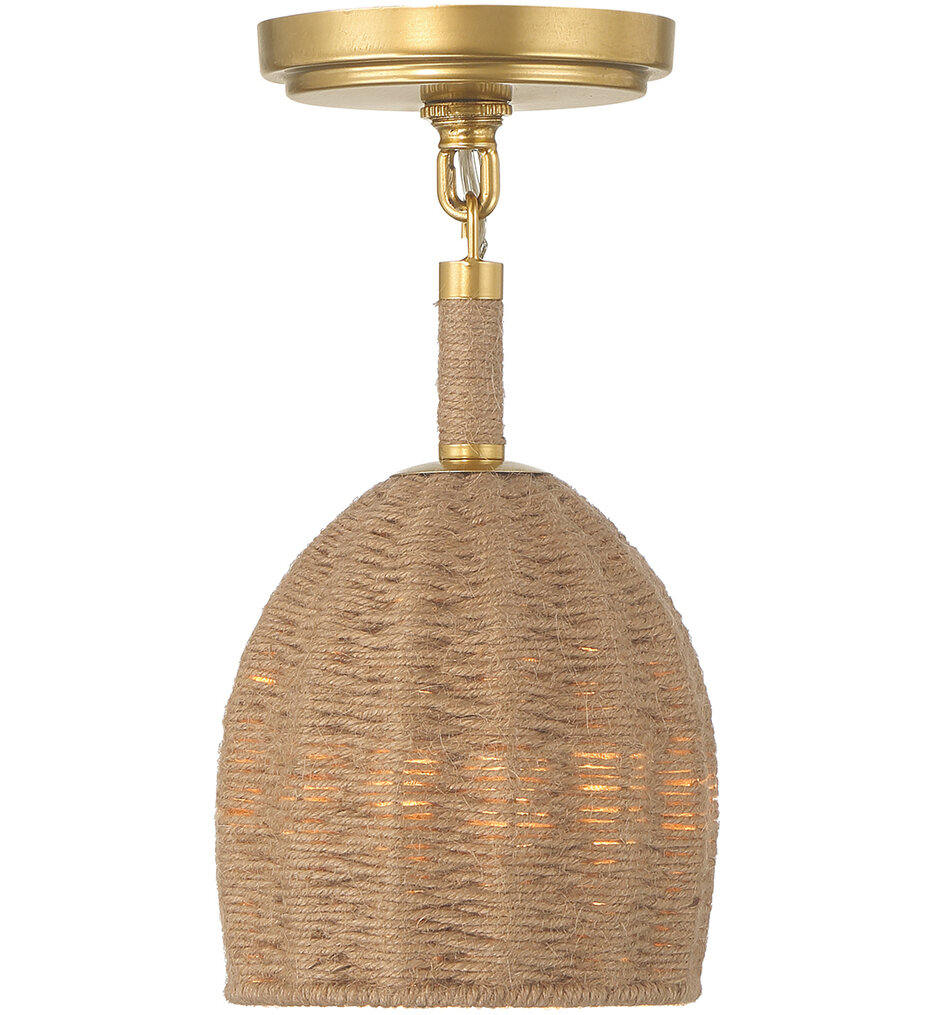 Jace 6" Semi-Flush Mount