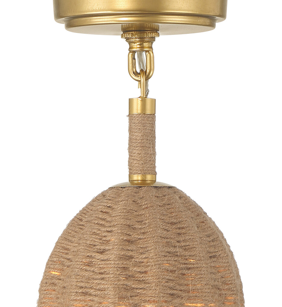 Jace 6" Semi-Flush Mount