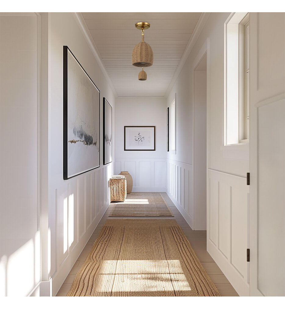 Jace 6" Semi-Flush Mount