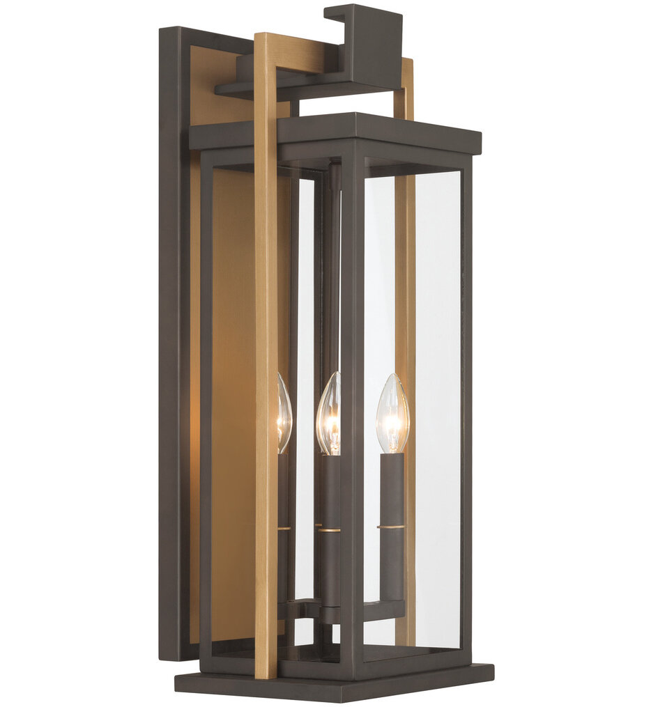 Crystorama - LDL-904-TZ-TG - Lendel 24-Inch Outdoor Wall Sconce