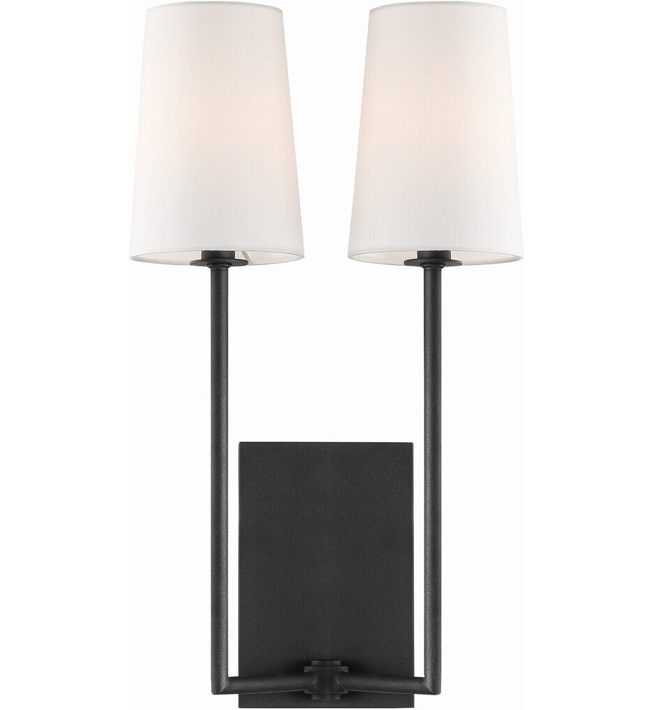 Crystorama - Lena 18" Wall Sconce