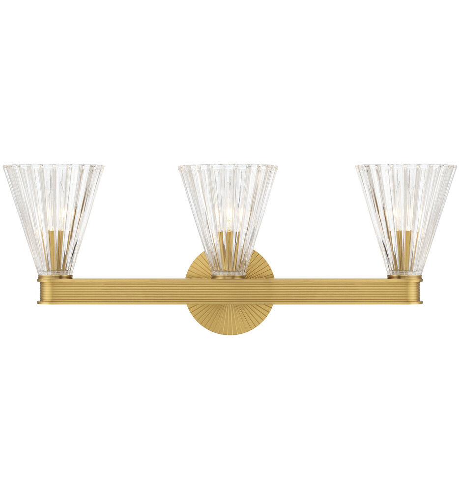 Crystorama - Lotus 23.5-Inch Bathroom Vanity Light