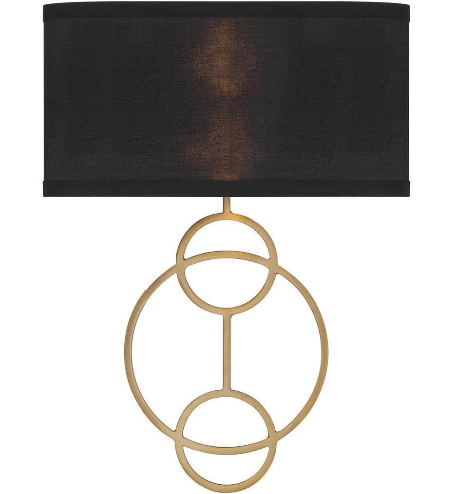 Crystorama - Laurel 14.25" Wall Sconce