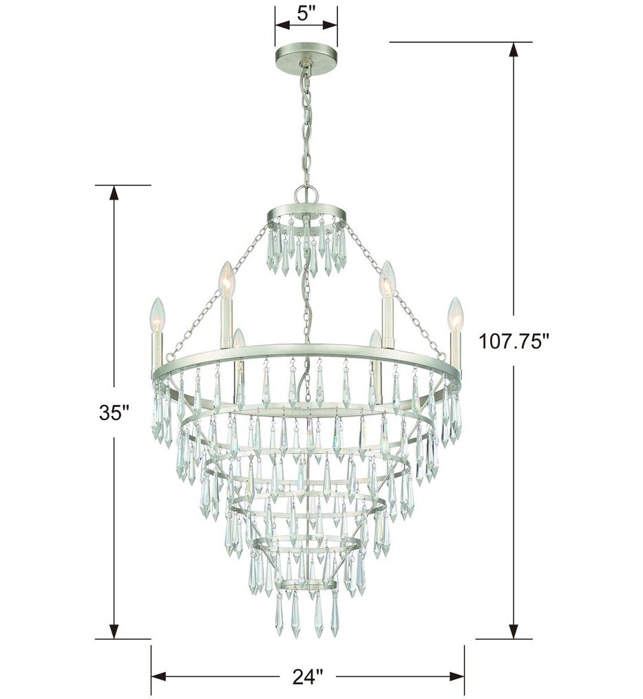 Lucille 24" Chandelier
