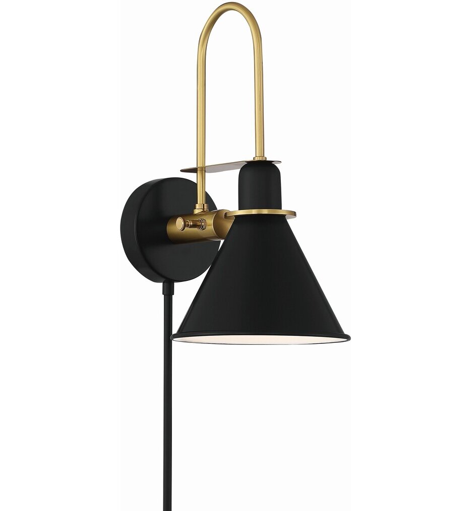 Crystorama - Medford 14" Wall Sconce