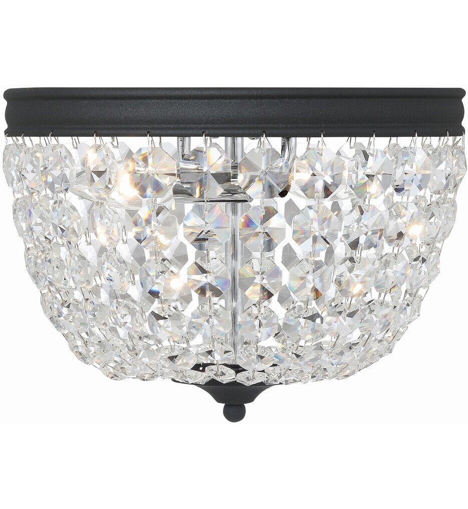 Crystorama - Nola 11.5" Flush Mount
