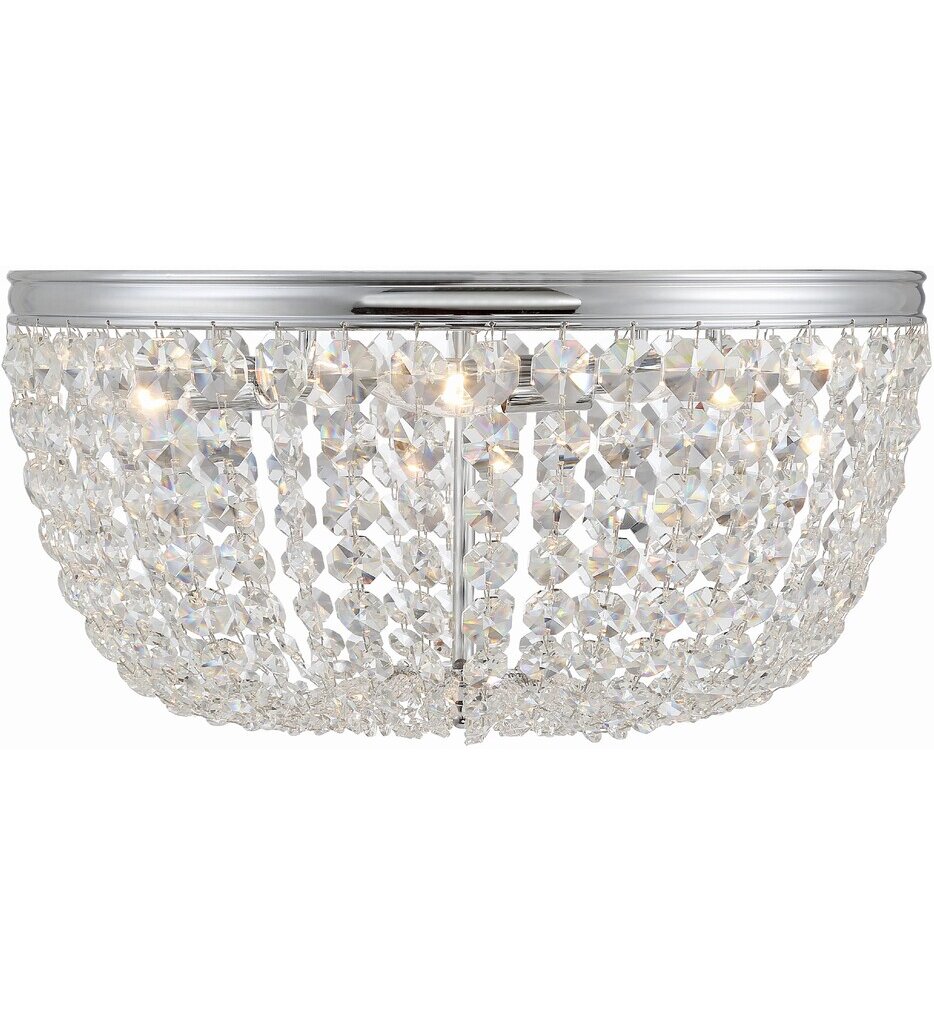 Crystorama - Nola 20" Flush Mount