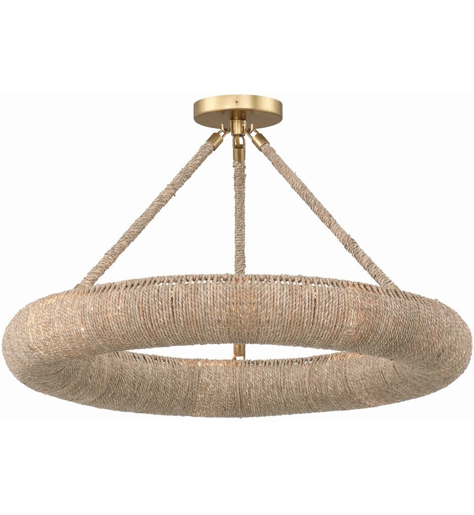 Oakley 24" Semi-Flush Mount