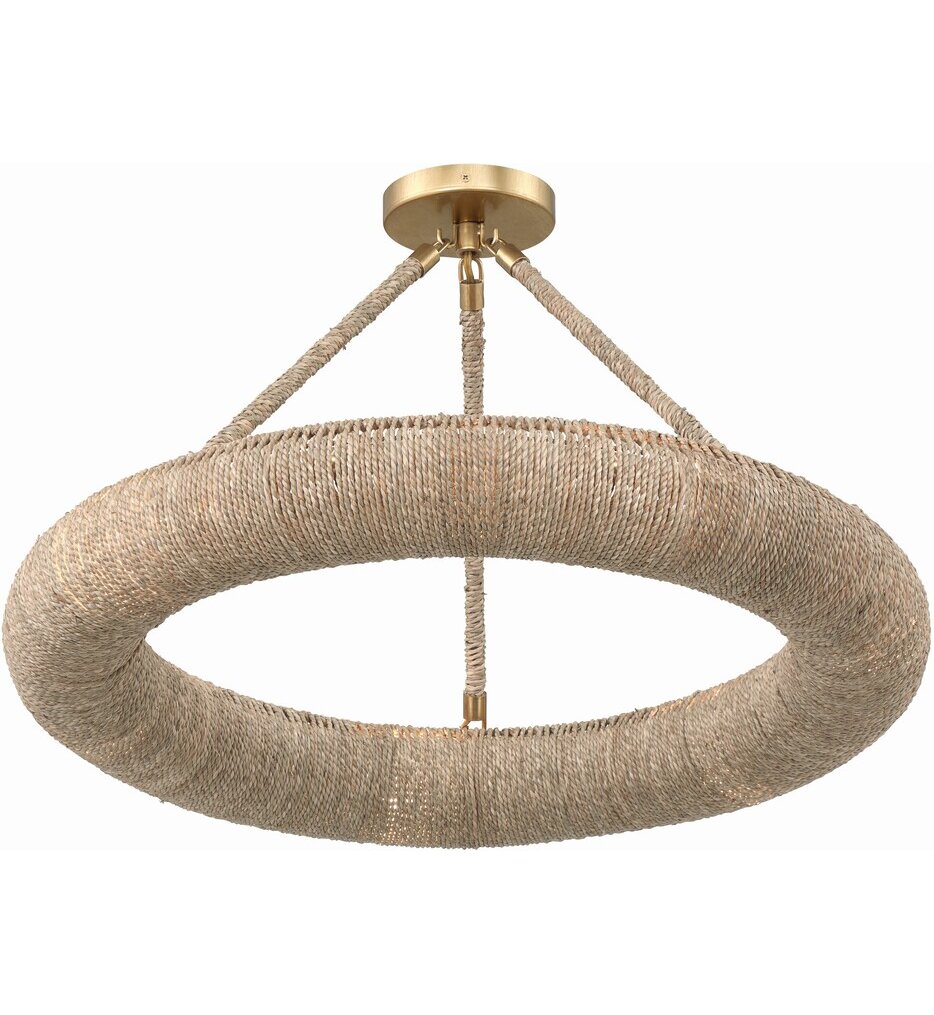 Oakley 24" Semi-Flush Mount