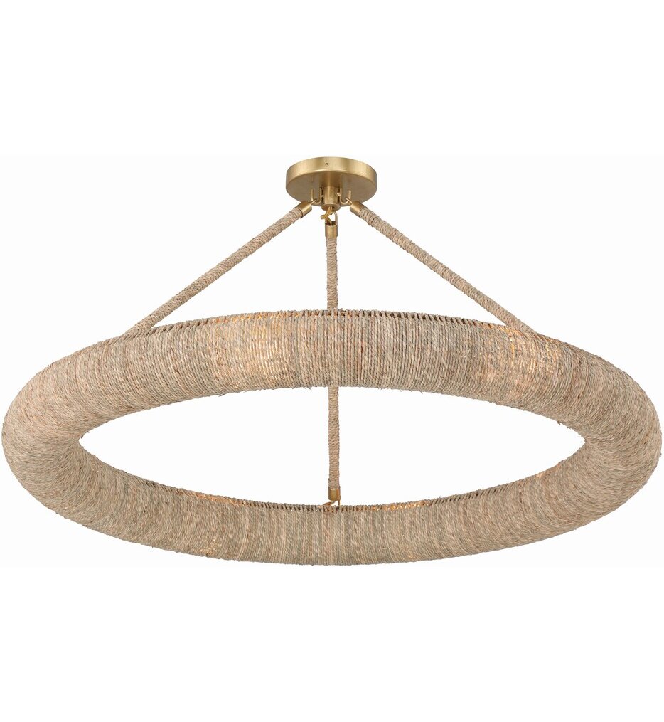 Oakley 32" Semi-Flush Mount