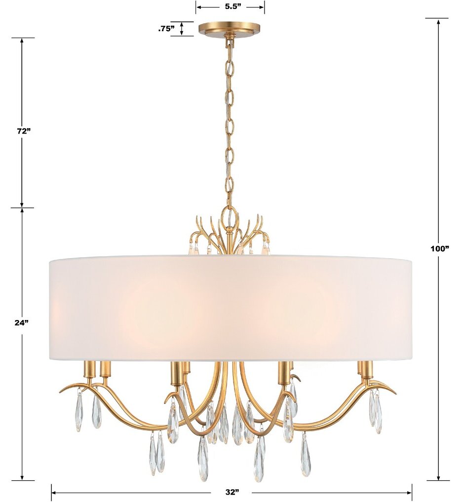 Rollins 32" Chandelier
