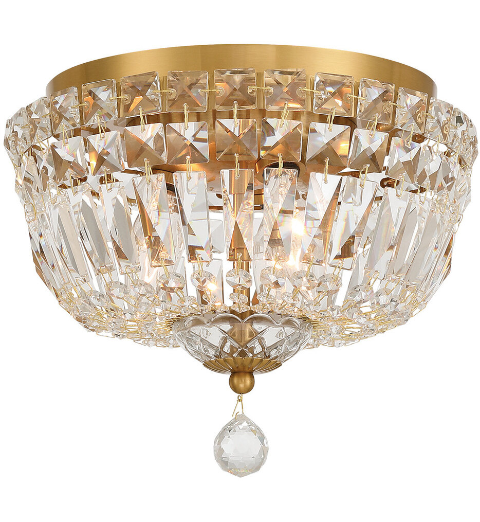Crystorama - ROS-A1003-AG-CL-MWP - Roslyn 10-Inch Flush Mount