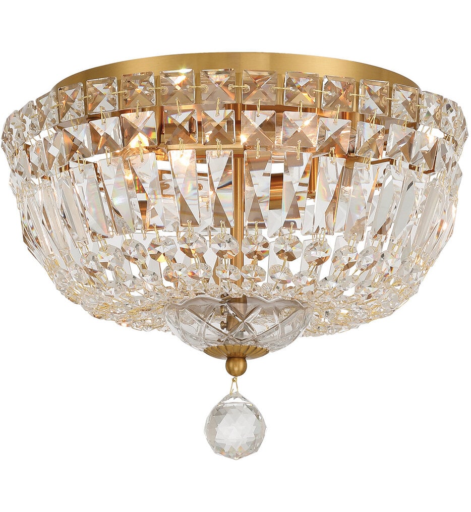 Crystorama - ROS-A1004-AG-CL-MWP - Roslyn 12-Inch Flush Mount