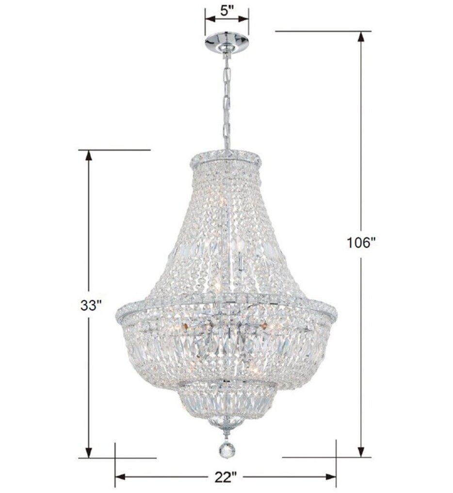 Roslyn 22" Chandelier