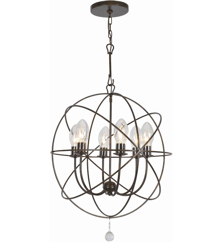 Crystorama - SOL-9326-EB - Solaris 22.5" Outdoor Pendant