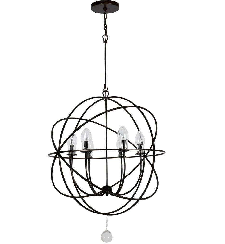 Crystorama - SOL-9328-EB - Solaris 28.5" Outdoor Pendant