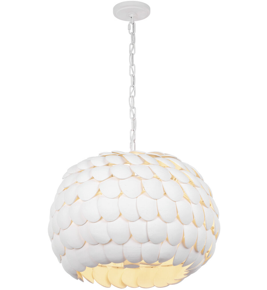Crystorama - TAL-9404-MT - Talia 20.5-Inch Chandelier
