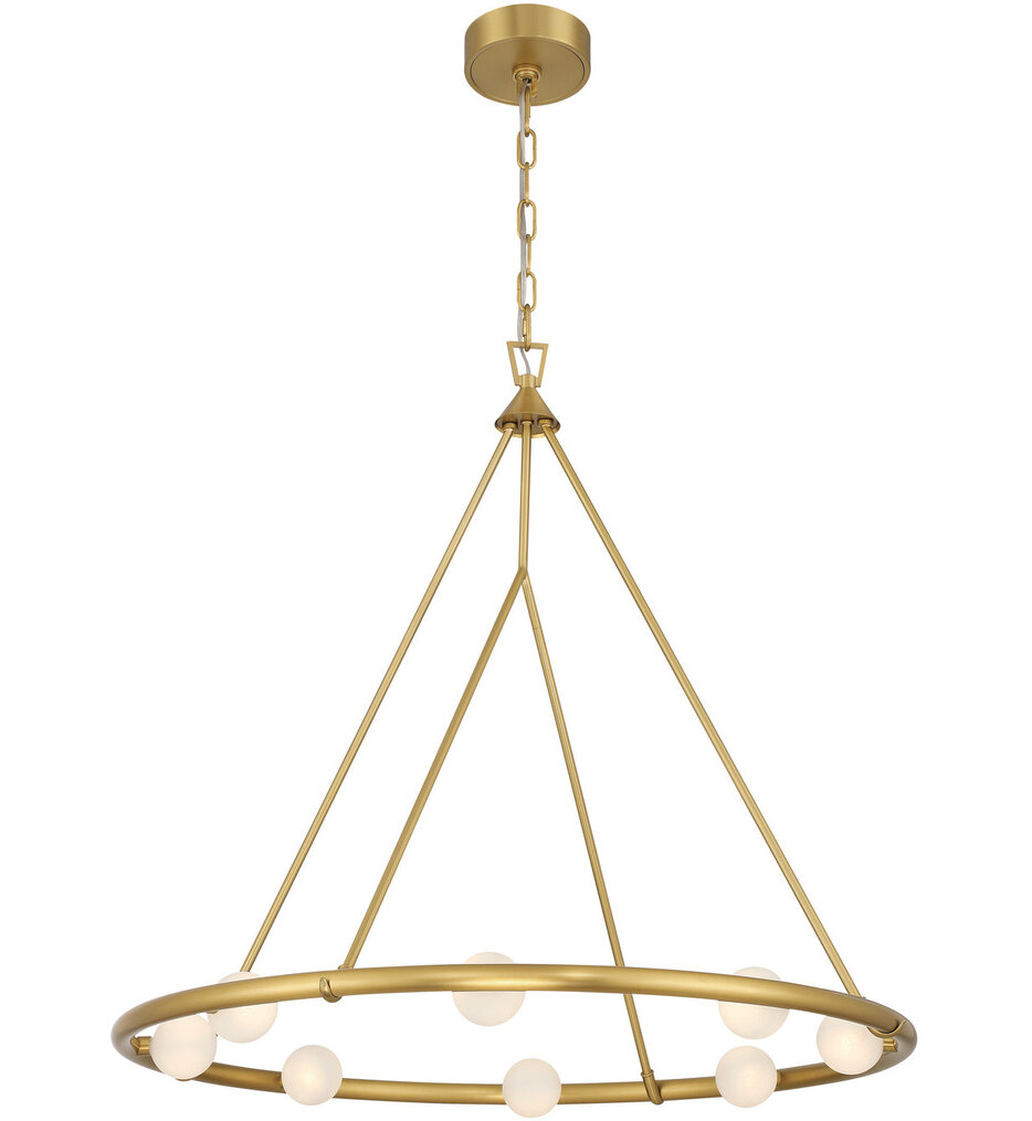 Crystorama - TRL-2805-LG - Terrell 29.5-Inch Chandelier