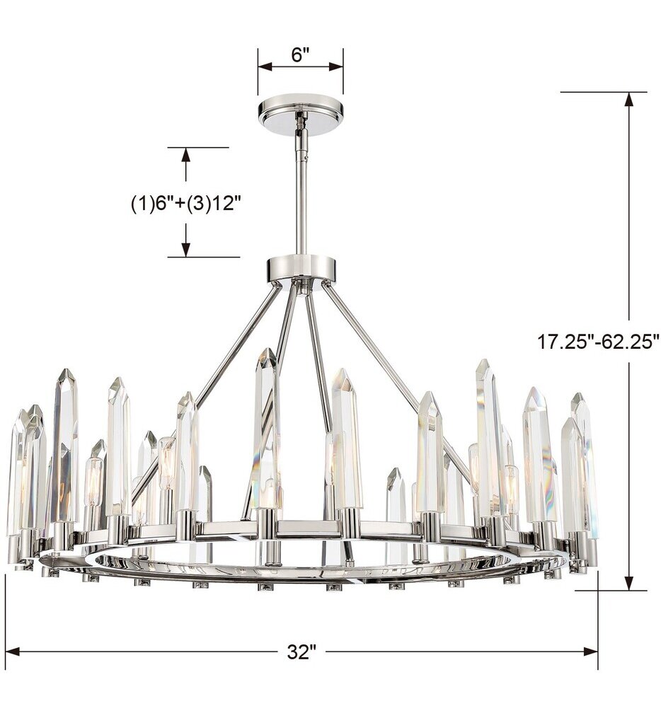 Watson 32" Chandelier