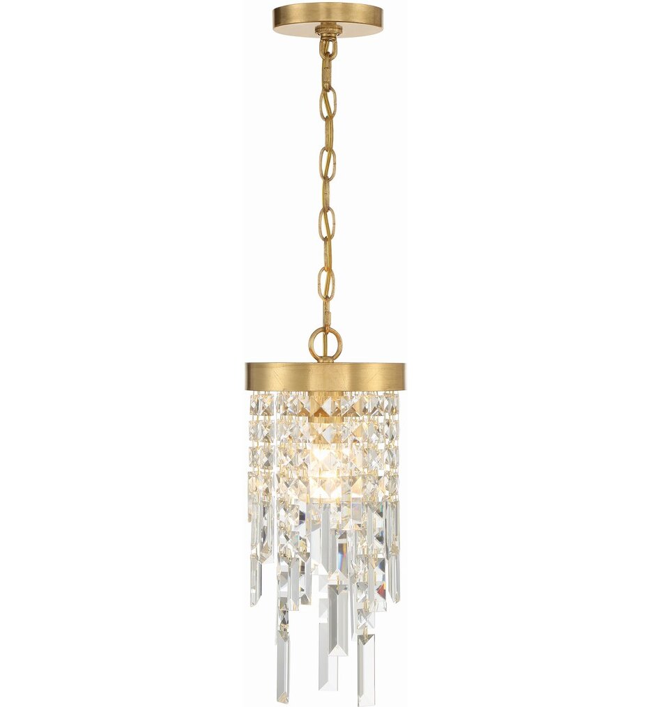 Crystorama - WIN-210-GA-CL-MWP - Winfield 7" Pendant