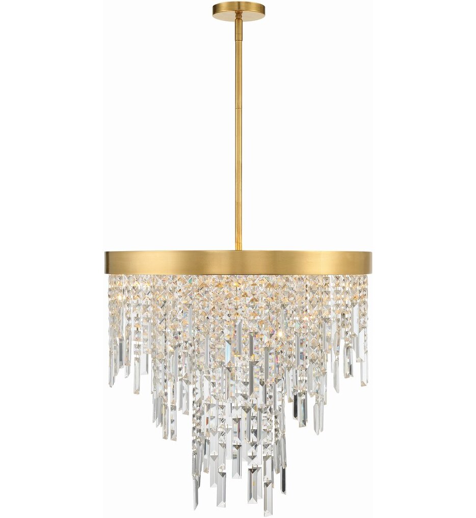 Crystorama - WIN-216-GA-CL-MWP - Winfield 24" Chandelier