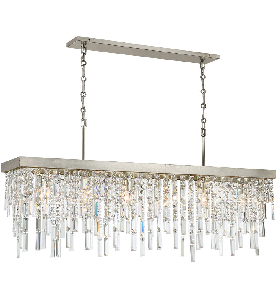 Crystorama - WIN-217-SA-CL-MWP - Winfield 49" Chandelier